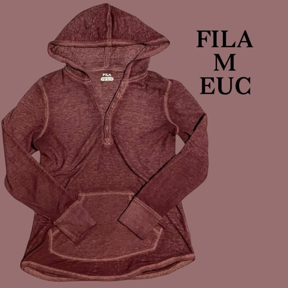 💙4/$28💙
FILA Women's Burgundy Hoodie